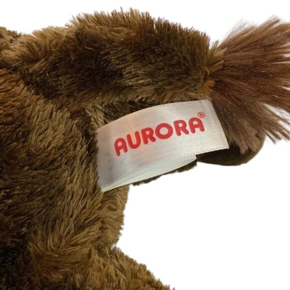 Aurora World American Bison Plush 12 inch Stuffed Animal Brown Buffalo 2018 NEW - Picture 7 of 9